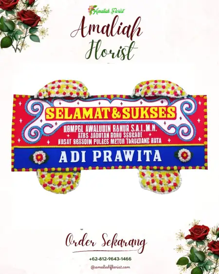 Papan Bunga Ucapan Selamat merdeka