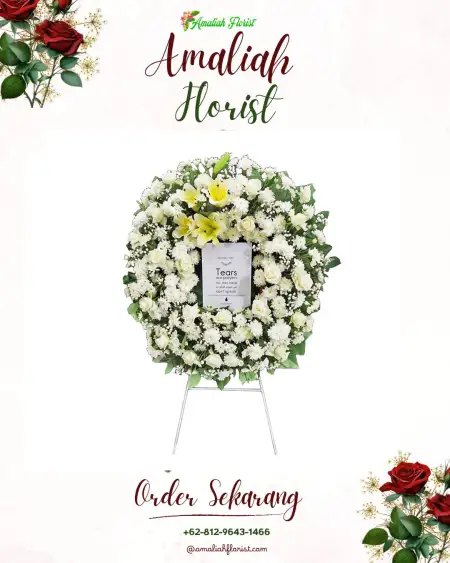 Krans Bunga Duka merdeka